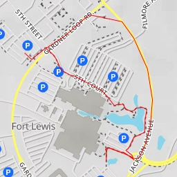 route thumbnail Madigan Army Medical Center - Jackson Avenue - Tacoma