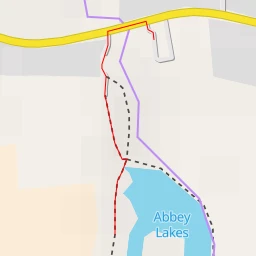 route thumbnail Abbey Lakes