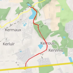 route thumbnail Alignement de Kermario - Route de Kerlescan