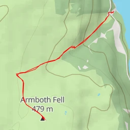 route thumbnail Armboth Fell