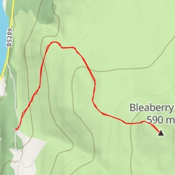 route thumbnail Bleaberry Fell