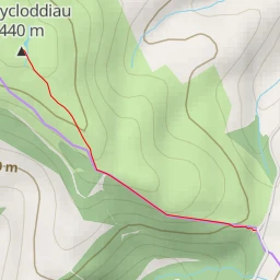 route thumbnail Penycloddiau