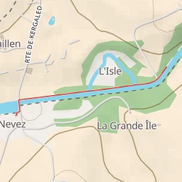 route thumbnail Chemin de halage du Canal de Nantes à Brest - Chemin de halage du Canal de Nantes à Brest