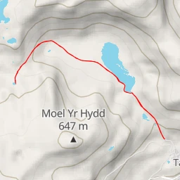 route thumbnail Rhosydd Barracks - Rhosydd Tramway