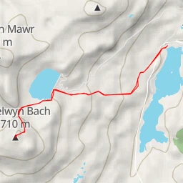 route thumbnail Moelwyn Bach