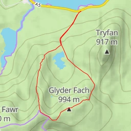 route thumbnail Glyder Fach