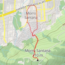 route thumbnail Morro Santana