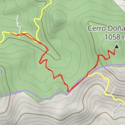 route thumbnail Cerro Doña Juana