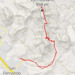 route thumbnail Cerro Capis