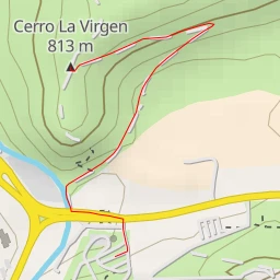 route thumbnail Cerro La Virgen