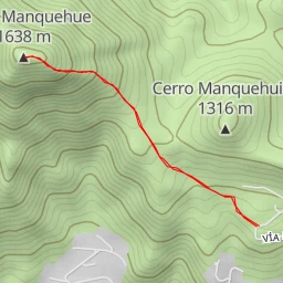 route thumbnail Cerro Manquehue