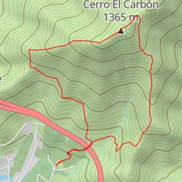 route thumbnail Cerro El Carbón