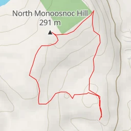 route thumbnail North Monoosnoc Hill