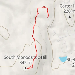 route thumbnail South Monoosnoc Hill