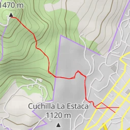 route thumbnail Cerro de Las Tres Cruces