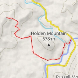 route thumbnail Burrell Mountain