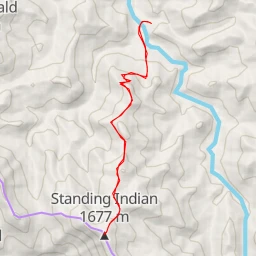 route thumbnail Standing Indian