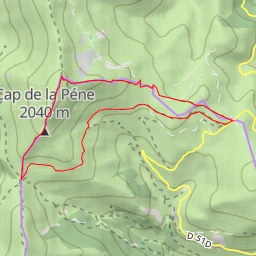 route thumbnail Cap de la Péne