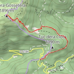 route thumbnail Tuc dera Gossetèra