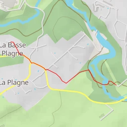 route thumbnail Allée de la Basse Plagne