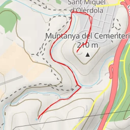 route thumbnail Font de Fontanilles - Carretera del Castell d'Olèrdola - Olèrdola