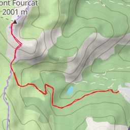 route thumbnail Mont Fourcat