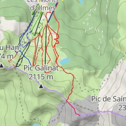 route thumbnail Tour du Massif de Tabe - Col de Girabal - D 909