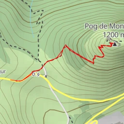 route thumbnail Pog de Montségur