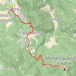 route thumbnail Monte Cavalcalupo