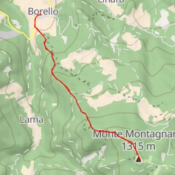 route thumbnail Monte Montagnana