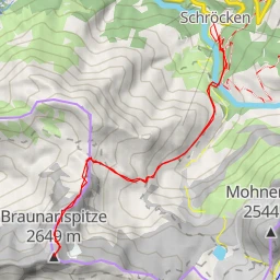 route thumbnail Braunarlspitze