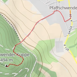 route thumbnail Pfaffschwender Kuppe