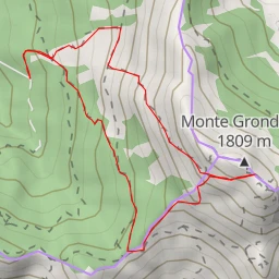 route thumbnail Finestra del Grondilice