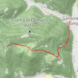 route thumbnail Via per Domaro - Via per Domaro