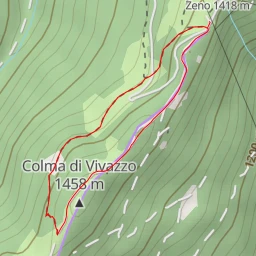 route thumbnail Colma di Vivazzo