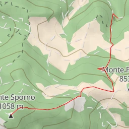 route thumbnail Monte Sporno