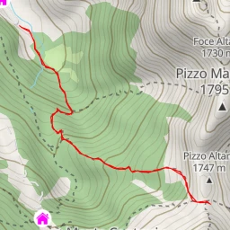 route thumbnail Cresta N Monte Cavallo