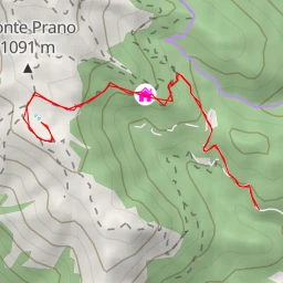 route thumbnail Buca della Trifogliaglia - Direttissima Monte Prana Metato