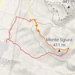 route thumbnail Monte Sgiura