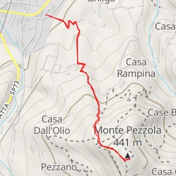 route thumbnail Monte Pezzola