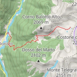 route thumbnail Passo delle Cornele - sentiero Monte Telegrafo