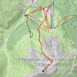 route thumbnail Elferspitze - Cima Undici