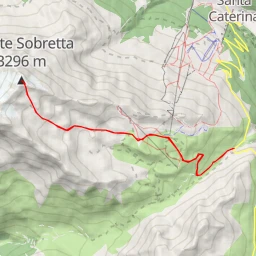 route thumbnail Monte Sobretta