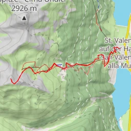 route thumbnail Seebodenspitz - Cima Pian del Lago