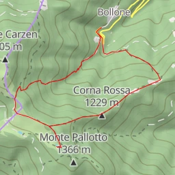 route thumbnail Termen - Sentiero del Monte Pallotto