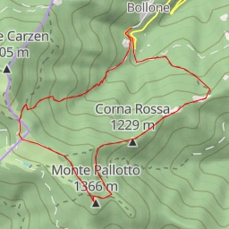 route thumbnail Monte Pallotto