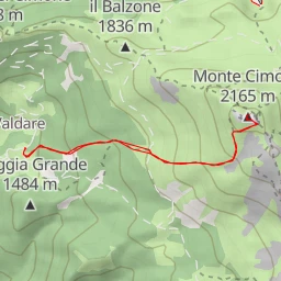 route thumbnail Monte Cimone