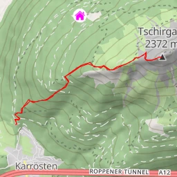 route thumbnail Tschirgant