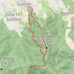 route thumbnail Monte Stella