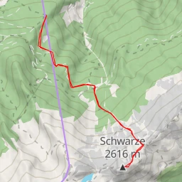 route thumbnail Schwarze